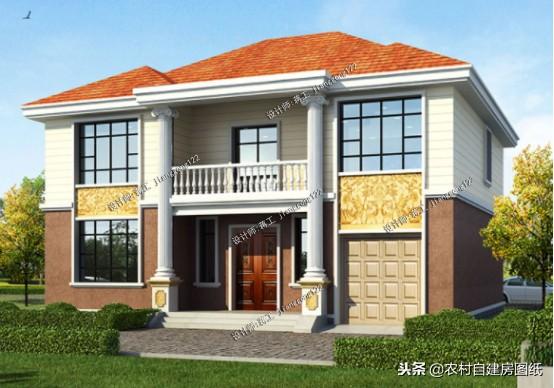 農(nóng)村自建房就是土氣？這2套新式二層小別墅設(shè)計，一定能顛覆你的觀念！