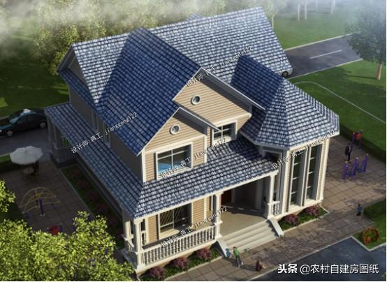 農(nóng)村自建房就是土氣？這2套新式二層小別墅設(shè)計，一定能顛覆你的觀念！