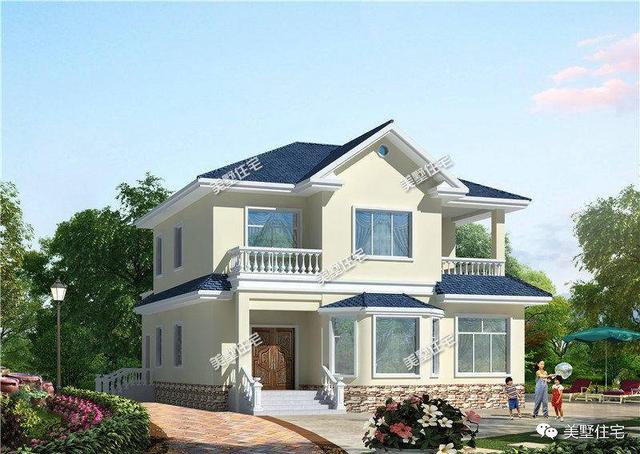 買房不如自建別墅，8套農村二層別墅設計，戶型方正，精致實用！