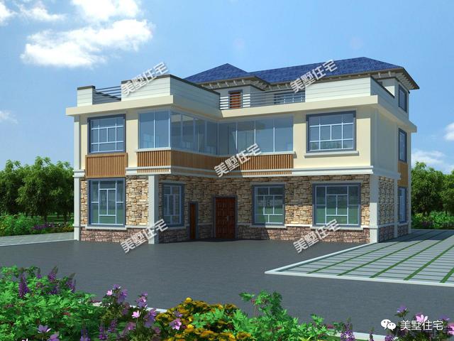 8套農(nóng)村三層別墅設(shè)計(jì)圖紙，簡單大方、經(jīng)濟(jì)實(shí)用！農(nóng)村人的最愛！