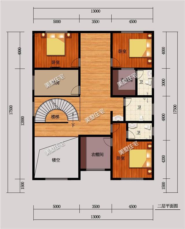 最實用的二層農村自建房，分享5套二層戶型圖，快點收藏了！