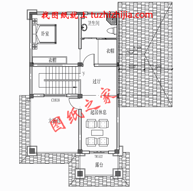 新農村二層半別墅設計圖，村里人看了都說好！
