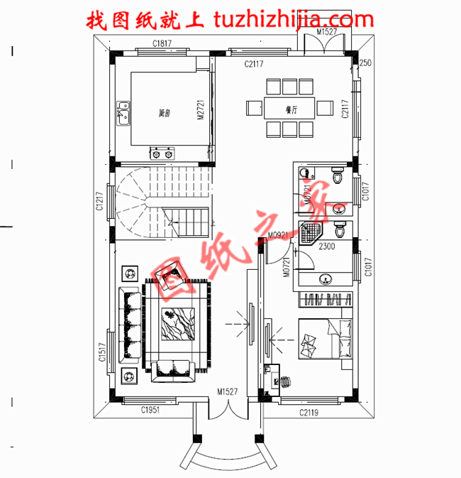 新農村二層半別墅設計圖，村里人看了都說好！
