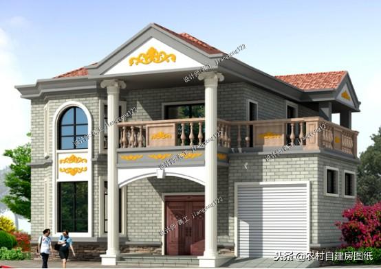 三款農村二層小別墅設計圖，20萬就可以拿下，城里人都羨慕！