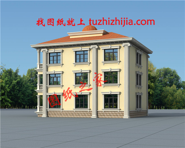 農村60萬三層別墅新款式,外觀和實用性并駕齊驅