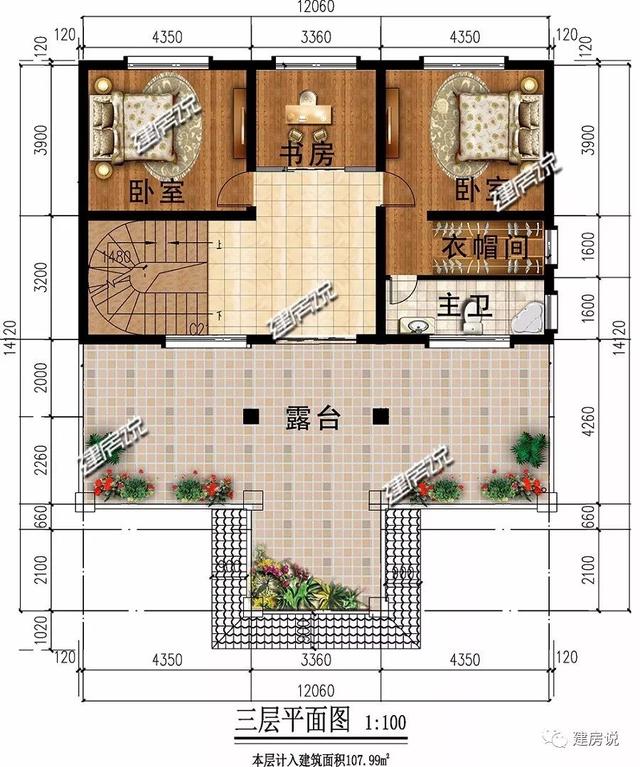 精美的農村三層別墅，42萬就能建一棟漂亮的別墅，過著瀟灑的生活。