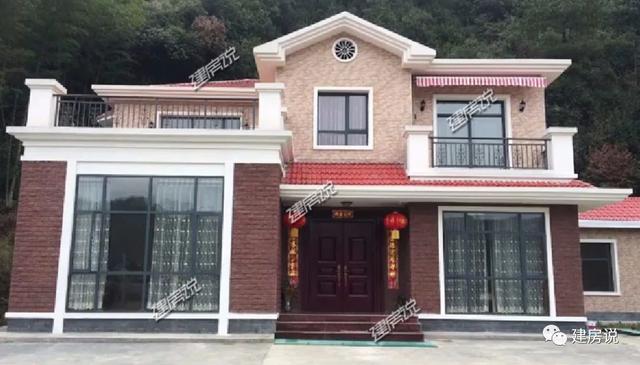 二層農村田園別墅設計圖，花20萬就能享受大自然的靜謐。