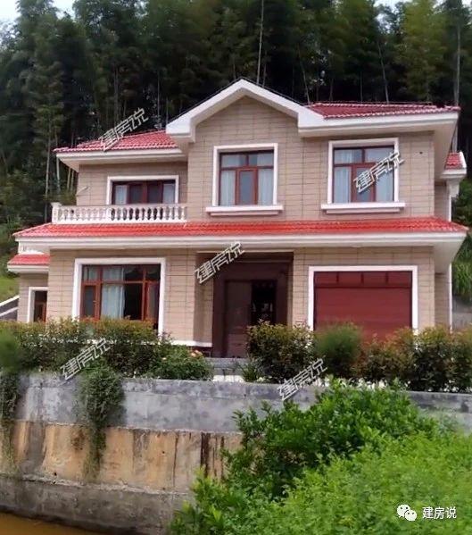 二層農村田園別墅設計圖，花20萬就能享受大自然的靜謐。