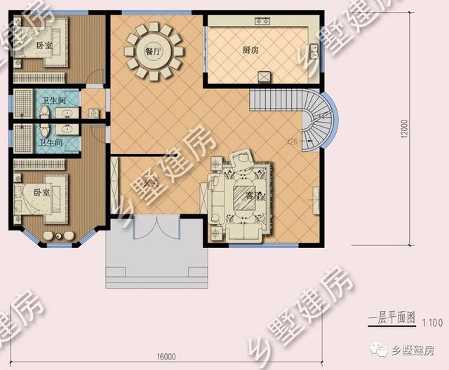 二層歐式樓房設(shè)計(jì)圖，奢華的外觀和精致的布局，你確定要錯(cuò)過嗎？