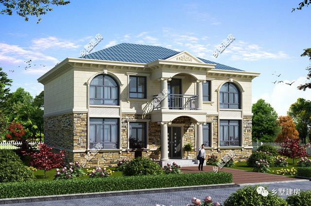 深受大眾歡迎的三層歐式別墅，回鄉蓋這樣一棟別墅，既有面子，又有里子!