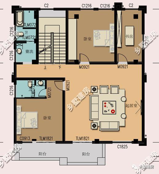 帶超大車庫和挑空客廳的四層別墅設計圖，別墅精致更實用，不比城里的別墅差