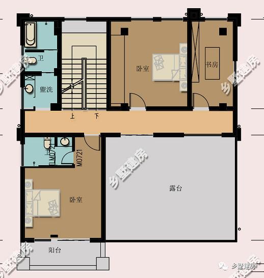 帶超大車庫和挑空客廳的四層別墅設計圖，別墅精致更實用，不比城里的別墅差