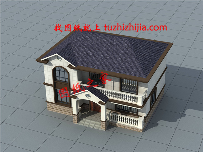 2019新款農(nóng)村15萬(wàn)元二層小樓圖，占地90平米左右