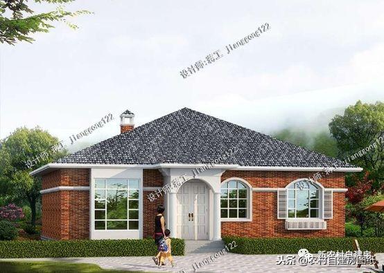 5棟建房尺寸小的一層自建房，設(shè)計合理，實用經(jīng)濟，養(yǎng)老最合適不過了！