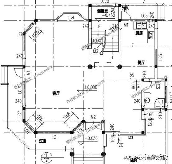 歐式三層小別墅設計圖，精美別墅，物超所值，返鄉建房的建房首選
