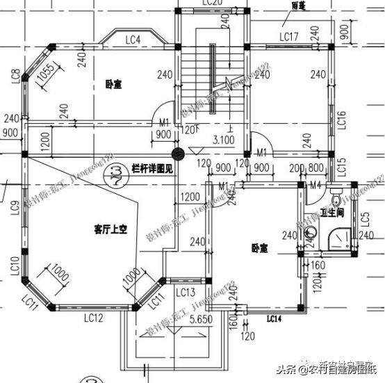 歐式三層小別墅設計圖，精美別墅，物超所值，返鄉建房的建房首選