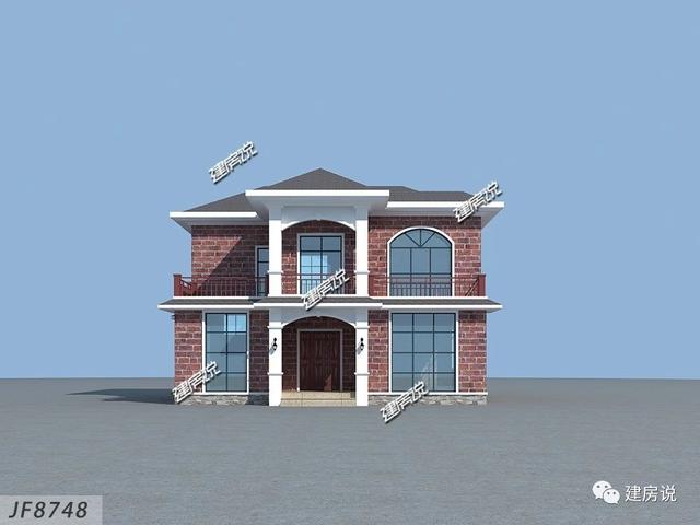 經濟實用的二層小樓設計圖，30萬在農村蓋起，不要錯過這個好戶型了