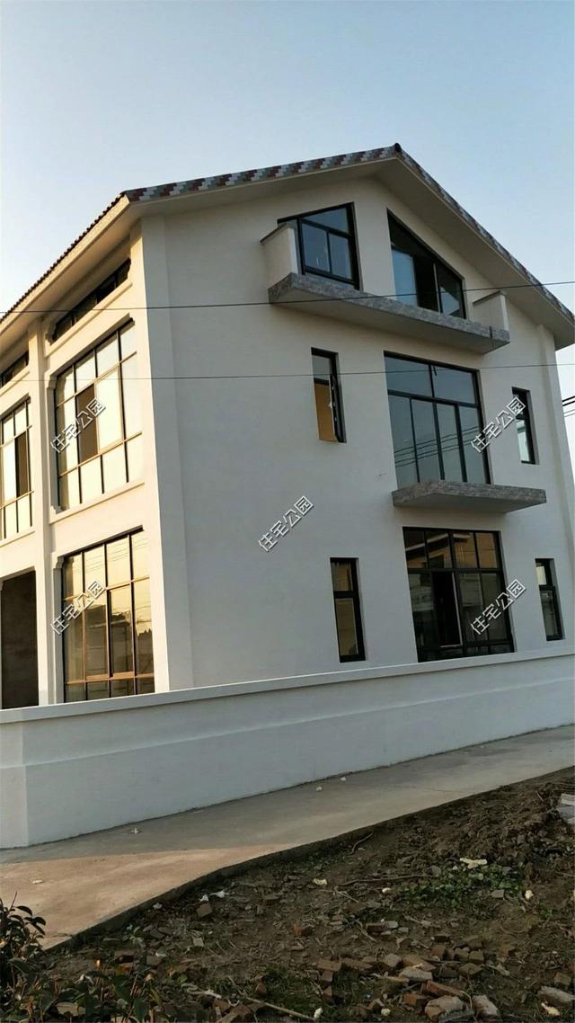 三層中式養老小別墅設計圖，62萬交給專業施工隊，帶施工圖和效果圖。