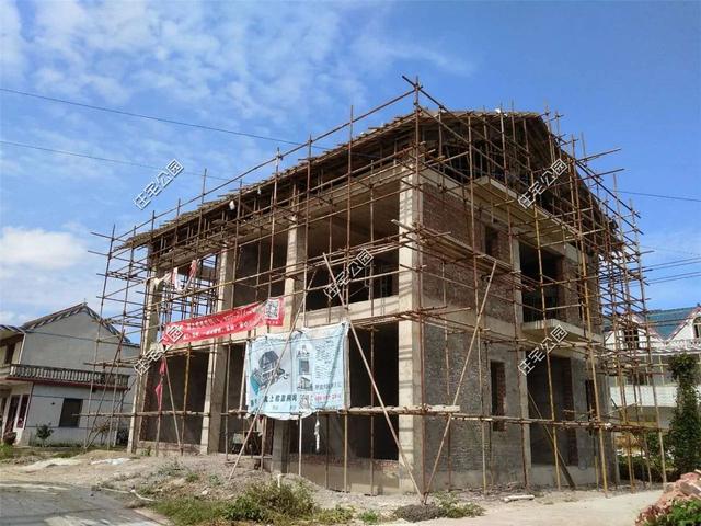 三層中式養老小別墅設計圖，62萬交給專業施工隊，帶施工圖和效果圖。