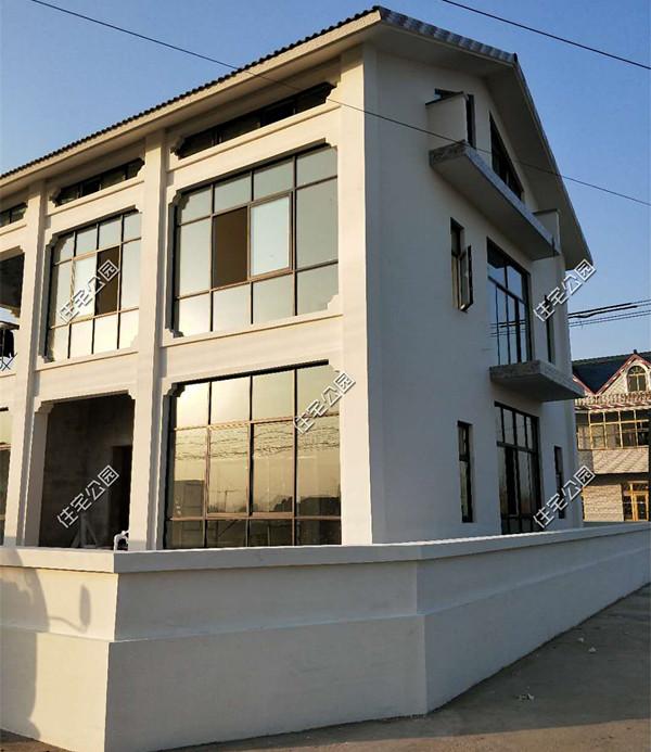 三層中式養老小別墅設計圖，62萬交給專業施工隊，帶施工圖和效果圖。