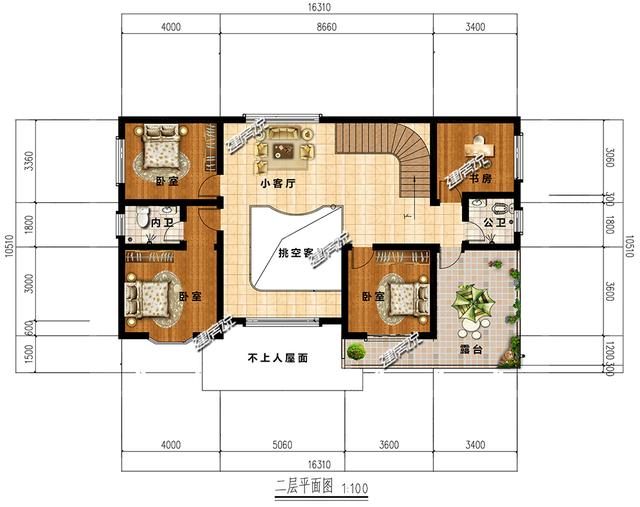 歐式二層別墅設計圖，外觀美，造價低，人人都喜歡