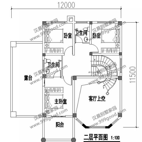 占地117平的三層別墅設計圖，帶車庫，帶實景效果圖，小戶型中的精品！