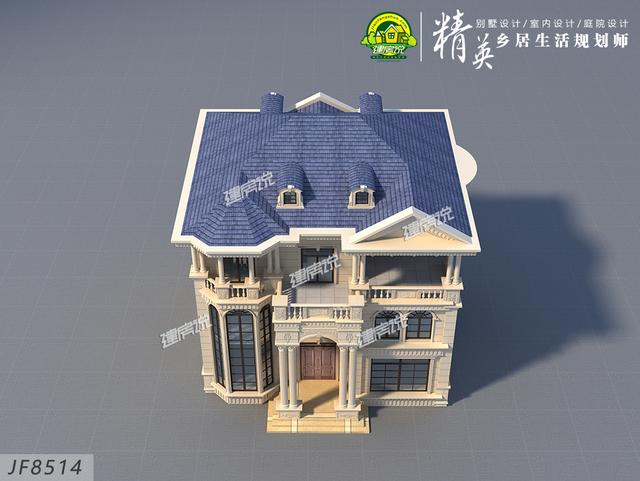 建一棟精致的歐式別墅，過精致豪華貴族生活！