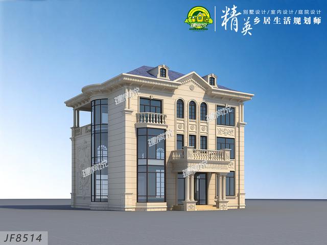 建一棟精致的歐式別墅，過精致豪華貴族生活！