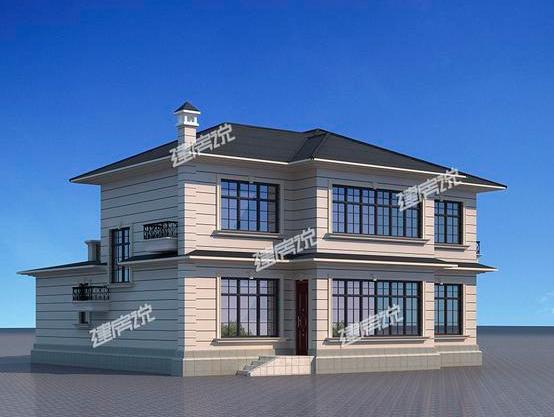 二層田園風別墅設計圖，高顏值，秒殺商品房，真的是極贊！