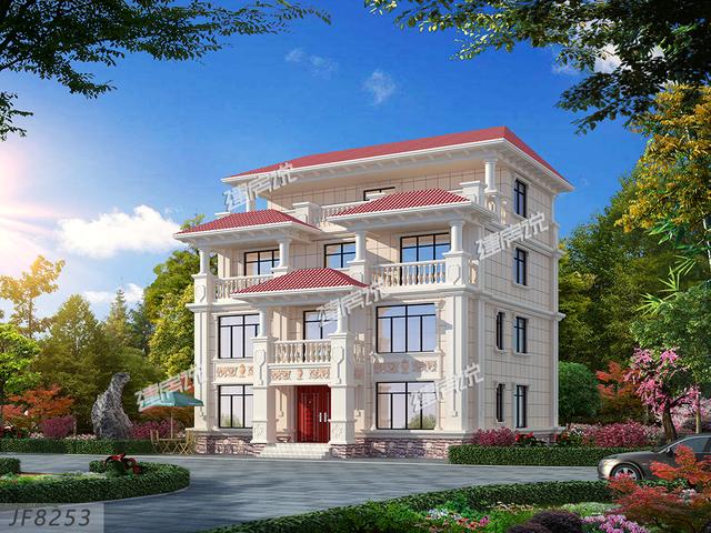 蓋房子什么都能輸，就是氣勢不能輸，建棟氣派別墅揚眉吐氣！