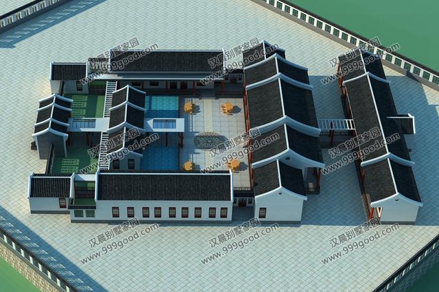 占地868的一層豪宅設計圖，外觀清雅，造價80萬，值得百年傳承！