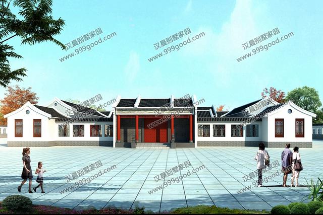 占地868的一層豪宅設計圖，外觀清雅，造價80萬，值得百年傳承！