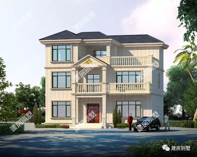 占地120平以內(nèi)的三層別墅設(shè)計圖，經(jīng)濟適用，農(nóng)村建房首選