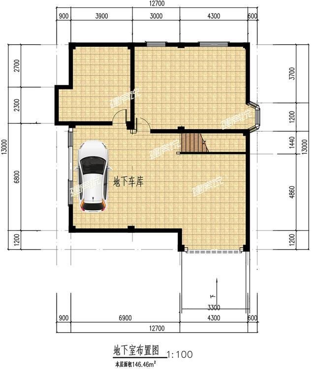 帶架空層的三層別墅設計圖，占地雖小，卻豪氣沖天，耐看！