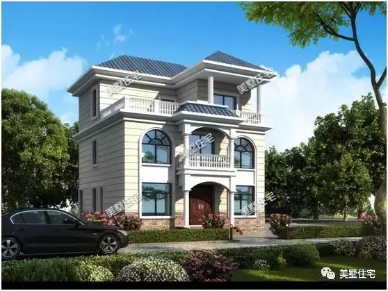 10套三層鄉村別墅設計圖，30多萬就能蓋好，趕緊選購吧！