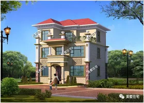 10套三層鄉村別墅設計圖，30多萬就能蓋好，趕緊選購吧！