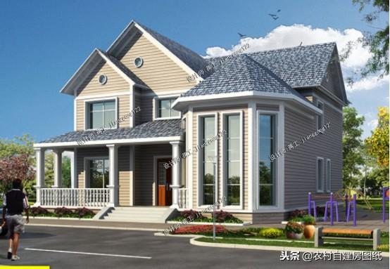 農村自建房土氣？這2款二層新式農村小別墅設計圖 顛覆你對家的想象