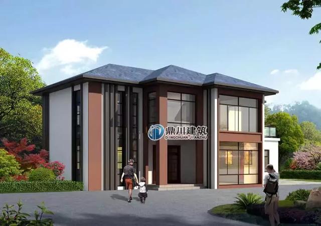 13套現代戶型小別墅設計圖，時尚簡約，年輕人超愛的戶型