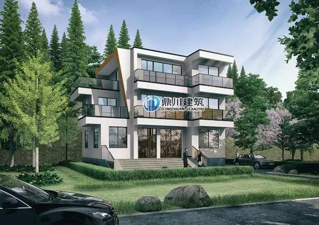 13套現代戶型小別墅設計圖，時尚簡約，年輕人超愛的戶型