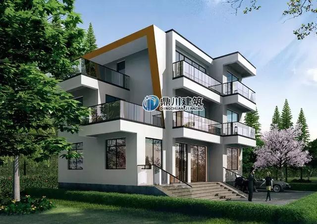 13套現代戶型小別墅設計圖，時尚簡約，年輕人超愛的戶型