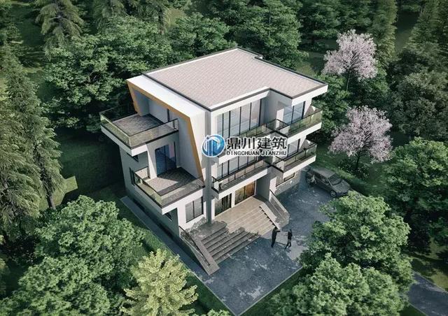 13套現代戶型小別墅設計圖，時尚簡約，年輕人超愛的戶型