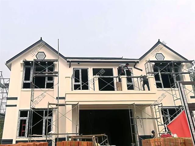 河北農村這套54萬新中式小院設計圖，居然是輕鋼結構？