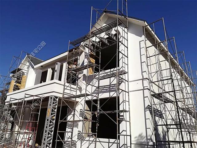 河北農村這套54萬新中式小院設計圖，居然是輕鋼結構？