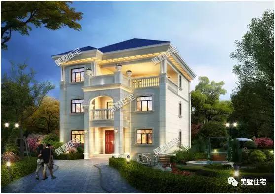 三層別墅設計圖方案，外觀優美的7居室，過瀟灑的鄉村生活