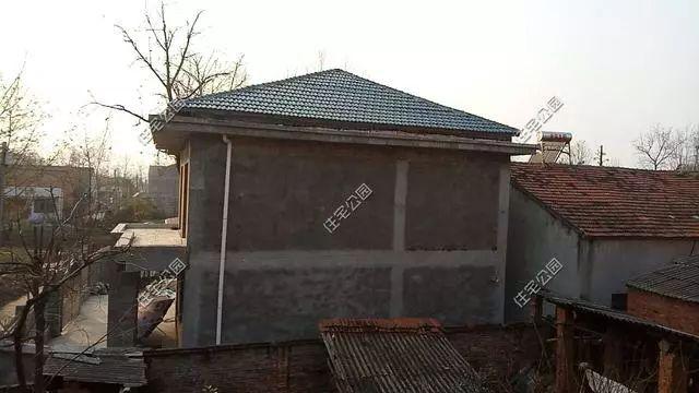 湖北農(nóng)村40萬自建2層框架別墅設(shè)計(jì)圖，包工價(jià)240每平。