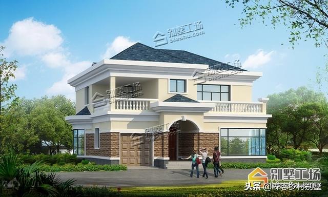 20萬左右鄉村別墅設計圖，花小錢建好房，驚艷全村
