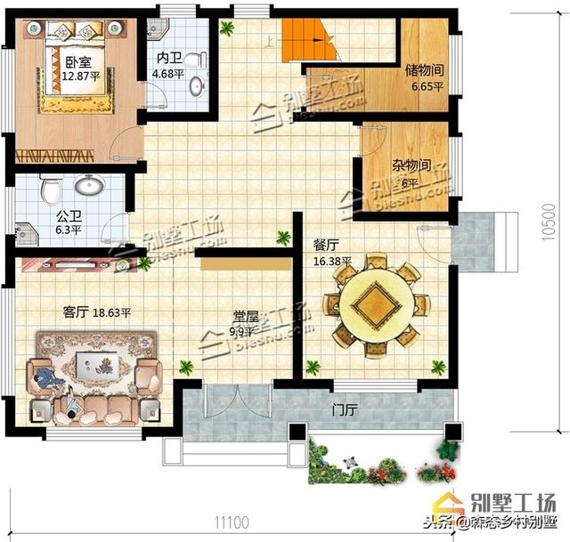 20萬左右鄉村別墅設計圖，花小錢建好房，驚艷全村