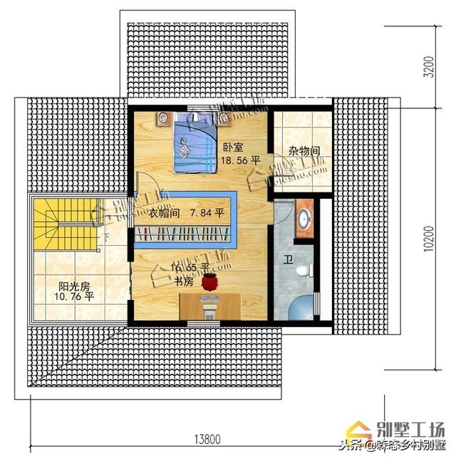 20萬左右鄉村別墅設計圖，花小錢建好房，驚艷全村