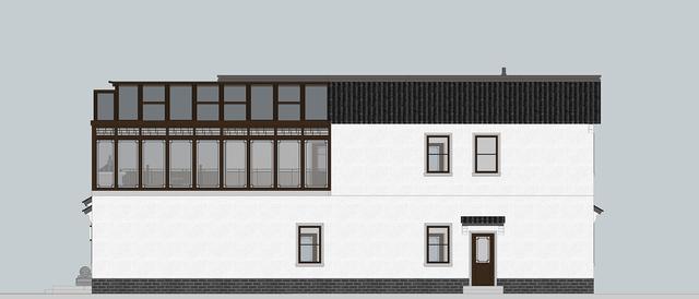 合院中式別墅設計圖，東方神韻之美，至高至上的境界