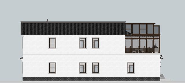 合院中式別墅設計圖，東方神韻之美，至高至上的境界